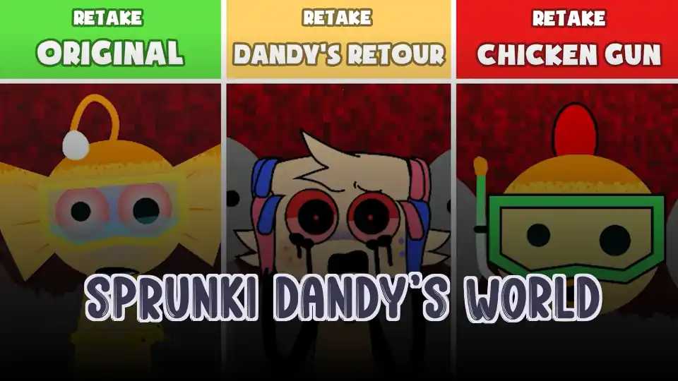 Sprunki Dandy's World