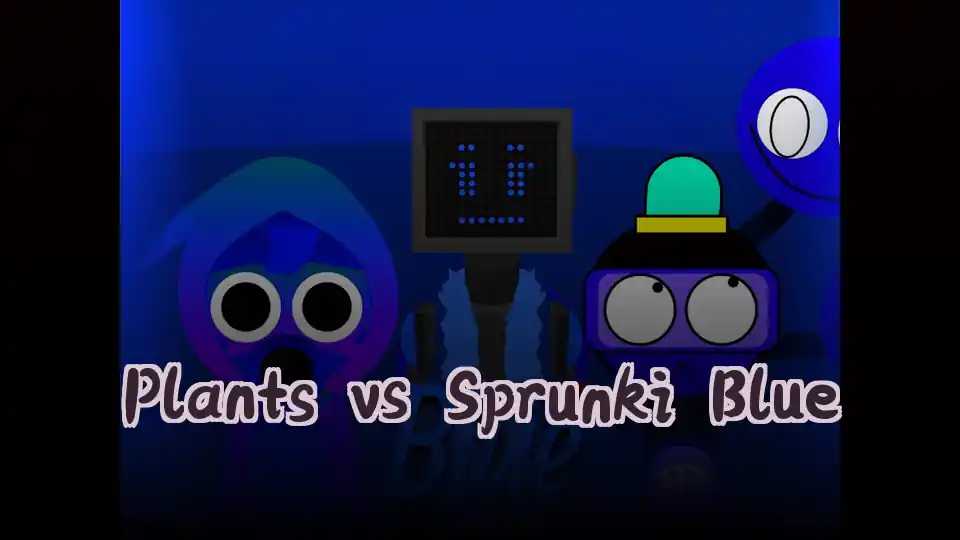 Plants vs Sprunki Blue