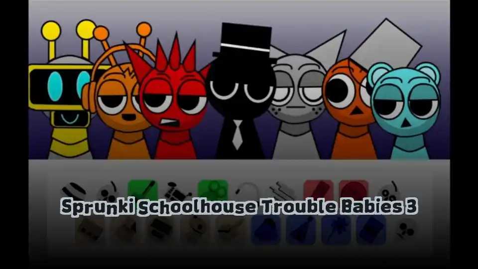 Sprunki Schoolhouse Trouble Babies 3