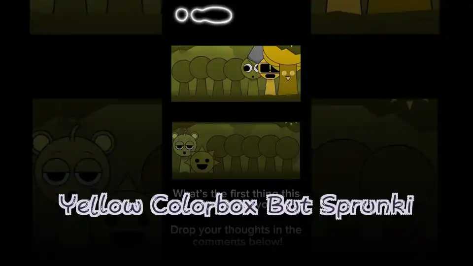 Yellow Colorbox But Sprunki