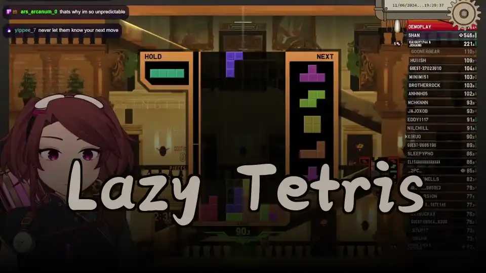 Lazy Tetris