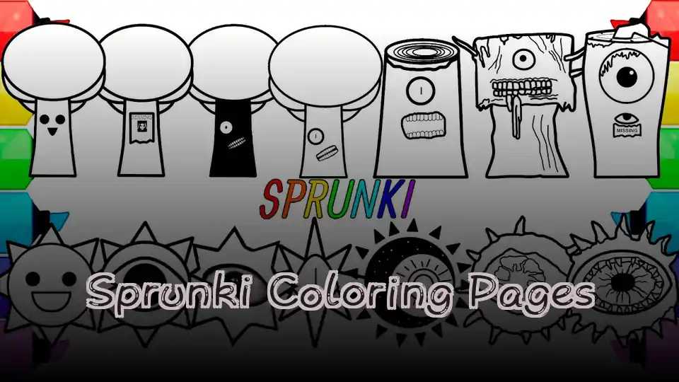 Sprunki Coloring Pages