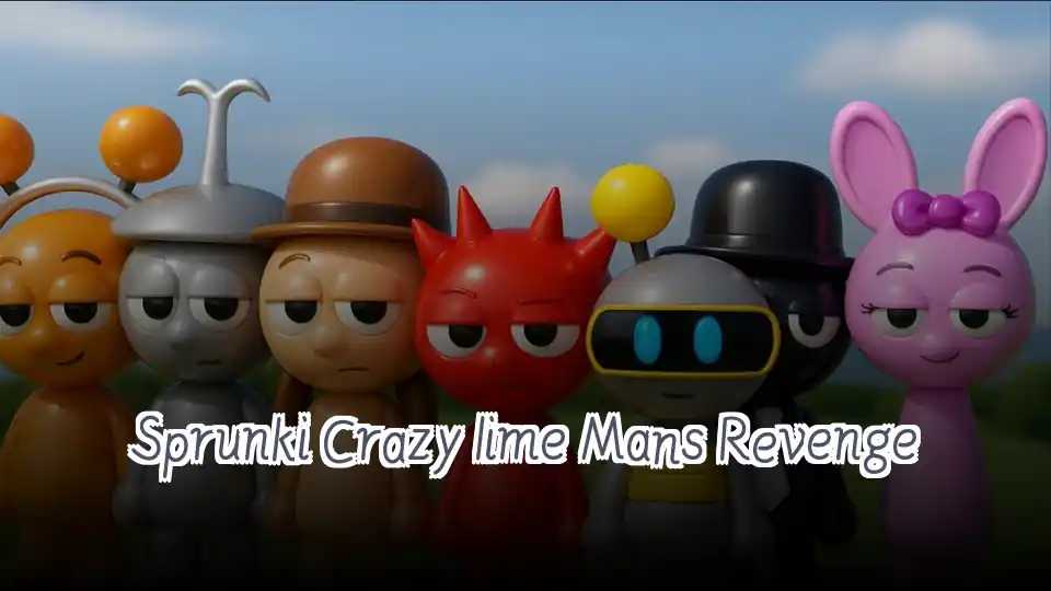 Sprunki Crazy lime Mans Revenge