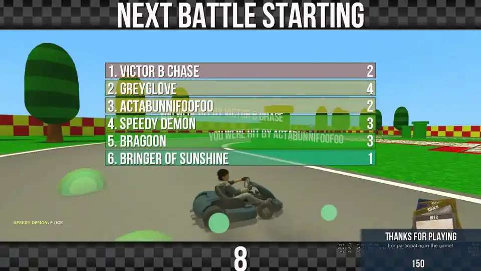 Battle Karts - fnaf.games Game