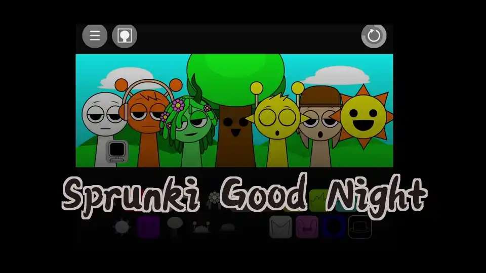 Sprunki Good Night