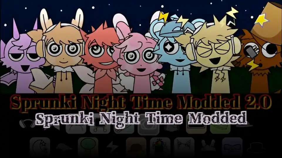 Sprunki Night Time Modded