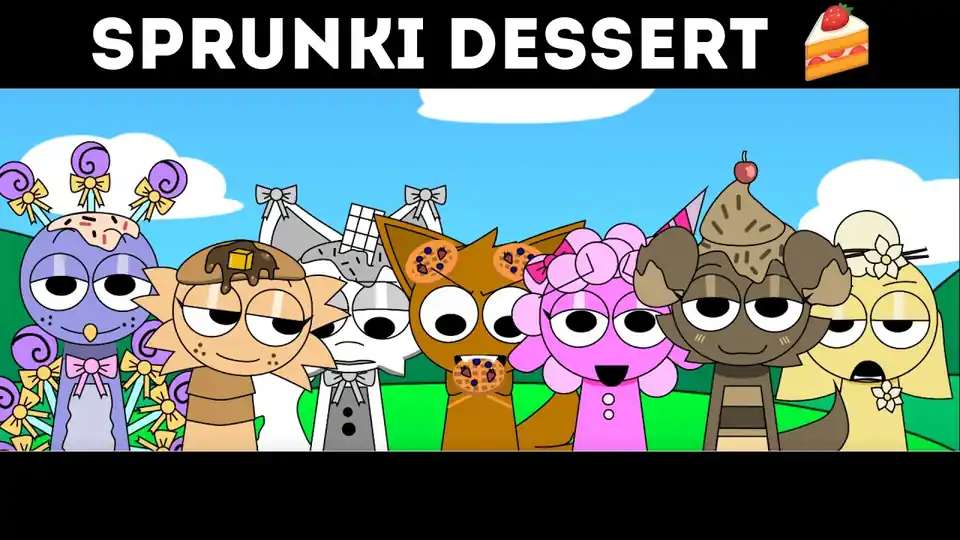 Sprunki Dessert Sweetness - fnaf.games Game