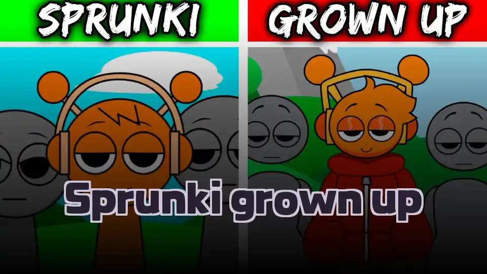 Sprunki grown up - fnaf.games Game