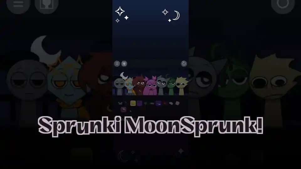 Sprunki MoonSprunk! - fnaf.games Game