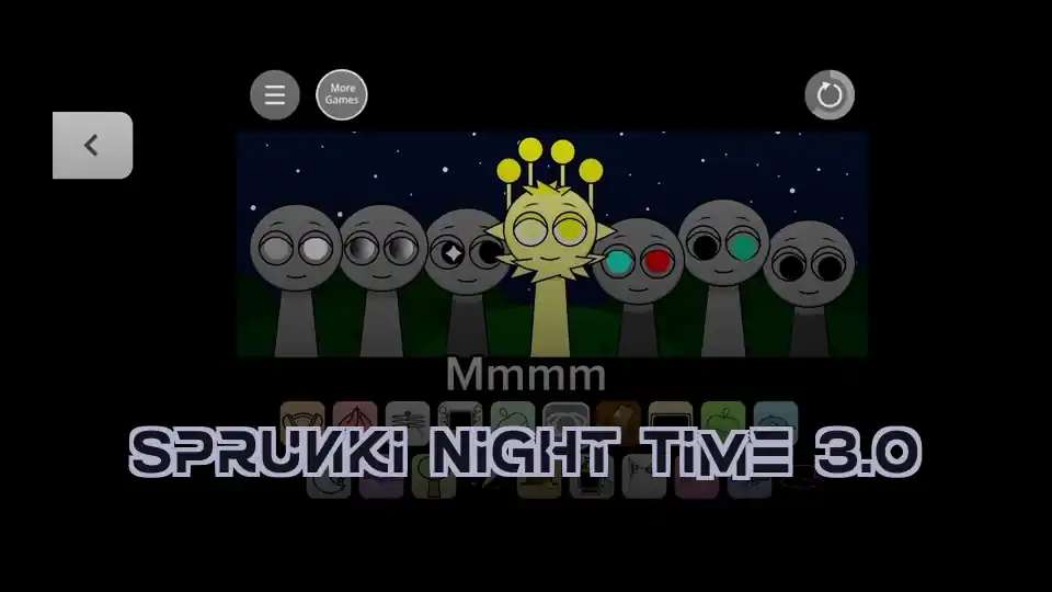 Sprunki Night Time 3.0