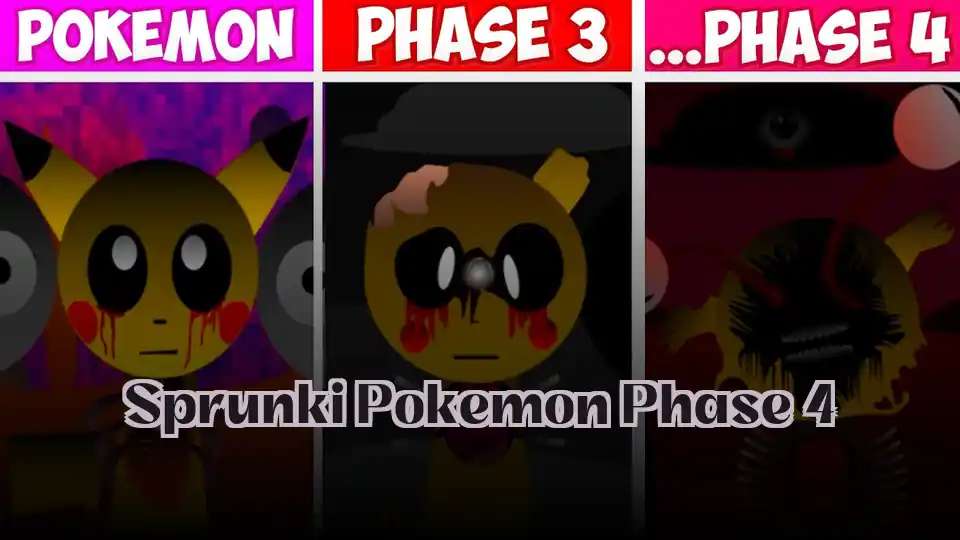 Sprunki Pokemon Phase 4 - fnaf.games Game