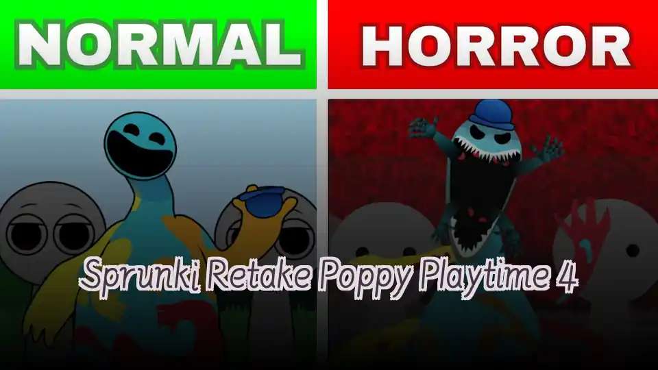 Sprunki Retake Poppy Playtime 4 - fnaf.games Game