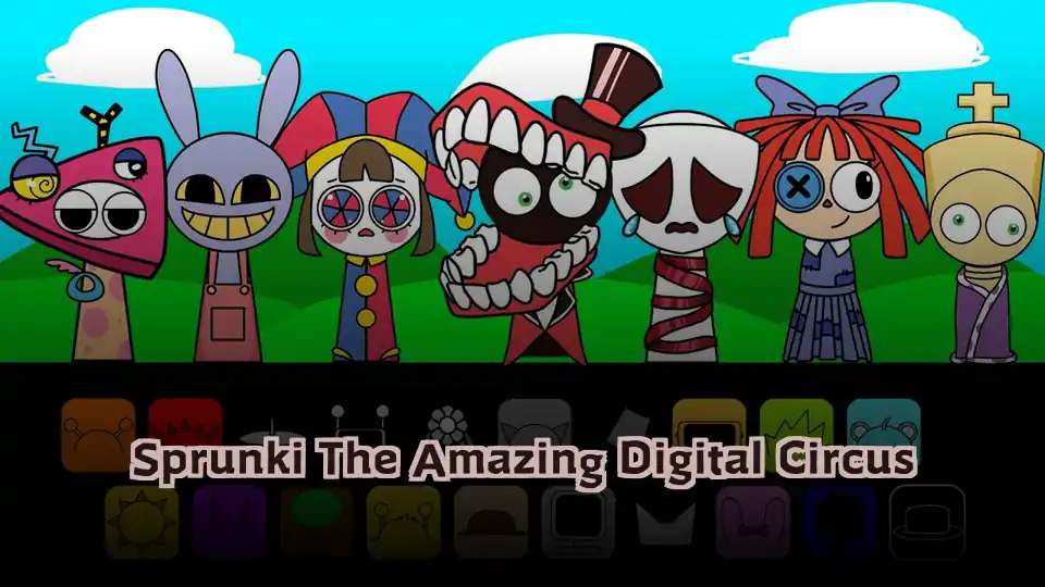 Sprunki The Amazing Digital Circus - fnaf.games Game