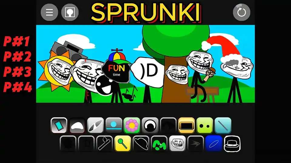 Sprunki Trollges - fnaf.games Game