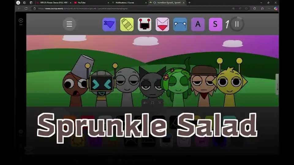 Sprunkle Salad - fnaf.games Game