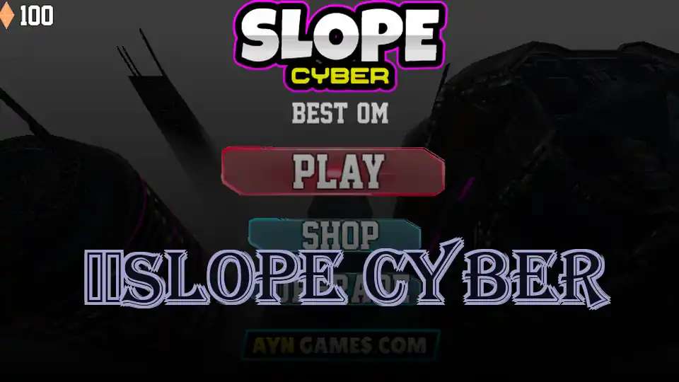 ​​Slope Cyber - fnaf.games Game