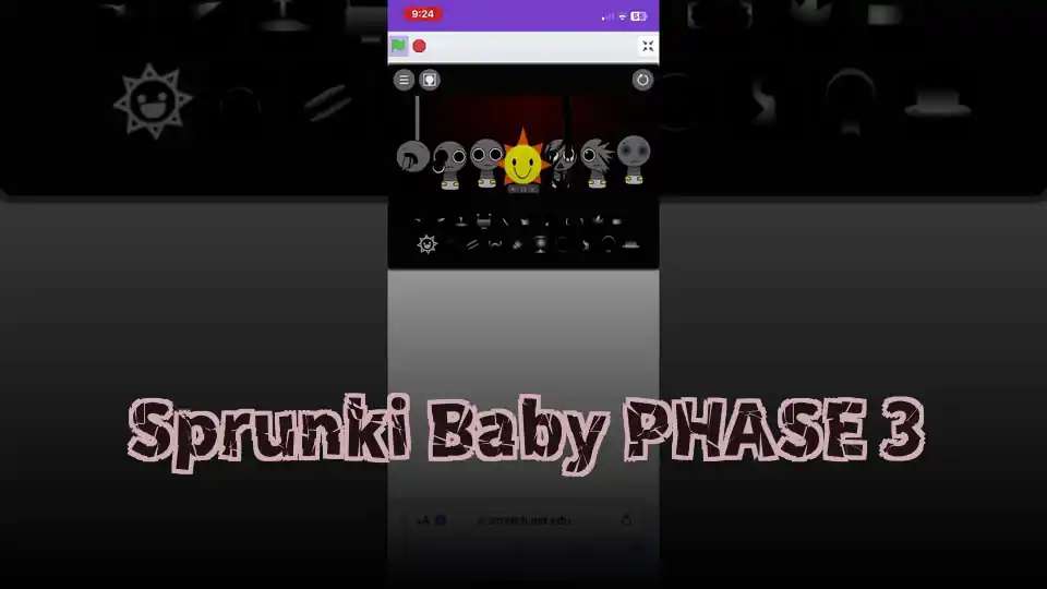 Sprunki Baby PHASE 3 - fnaf.games Game