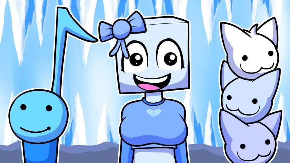 Sprunki Cool As Ice Kayden & Friends - fnaf.games Game