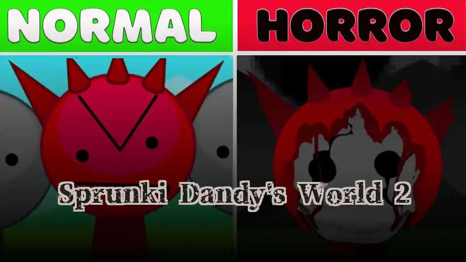 Sprunki Dandy's World 2 - fnaf.games Game