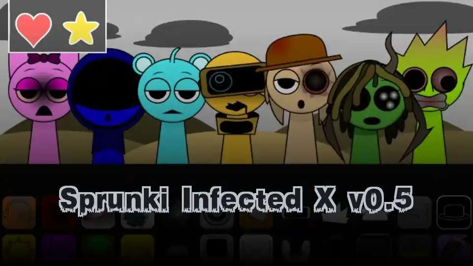 Sprunki Infected X v0.5 - fnaf.games Game