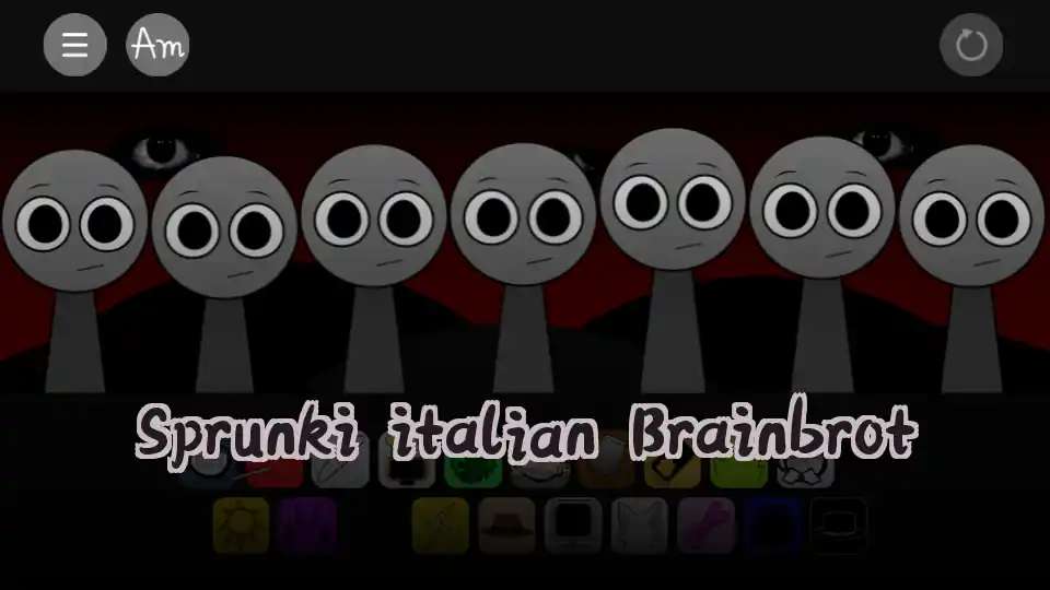Sprunki italian Brainbrot - fnaf.games Game