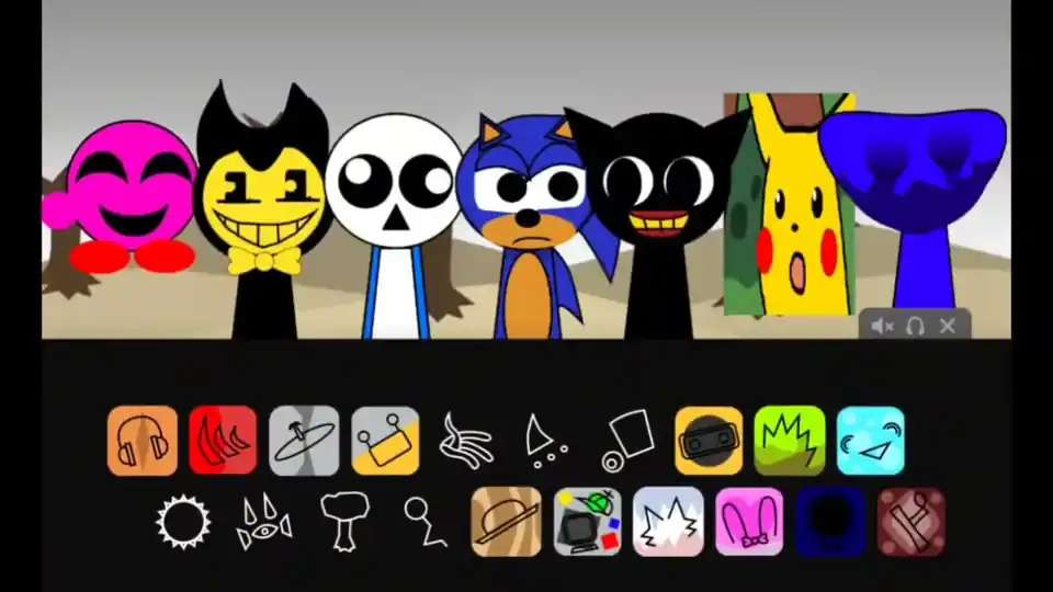 Sprunki New Look - fnaf.games Game