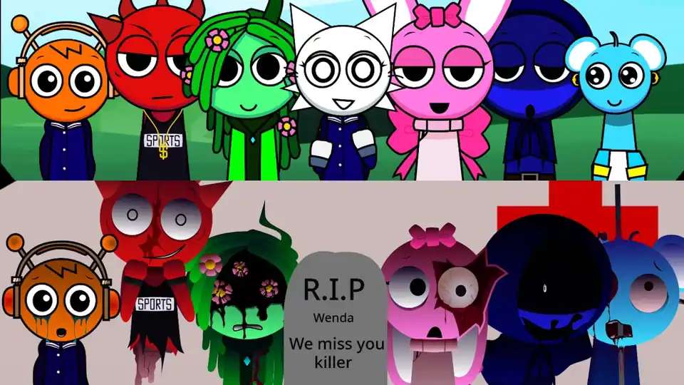Sprunki Parodybox But Kids - fnaf.games Game