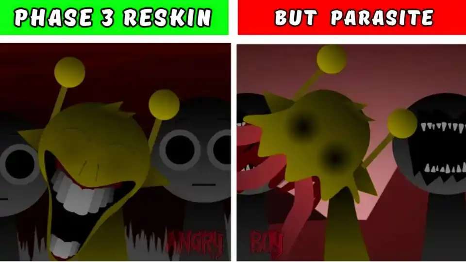 Sprunki Phase 3 ReSkin - fnaf.games Game