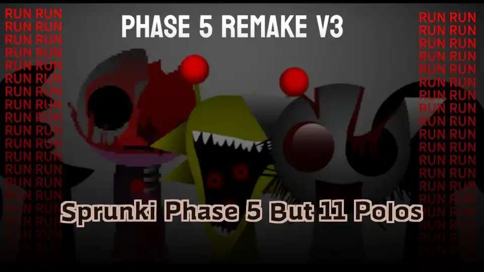 Sprunki Phase 5 But 11 Polos - fnaf.games Game