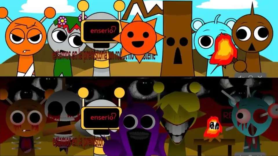 Sprunki Primitive - fnaf.games Game