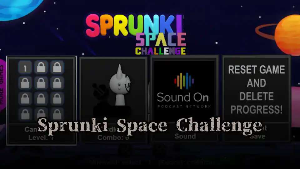 Sprunki Space Challenge - fnaf.games Game
