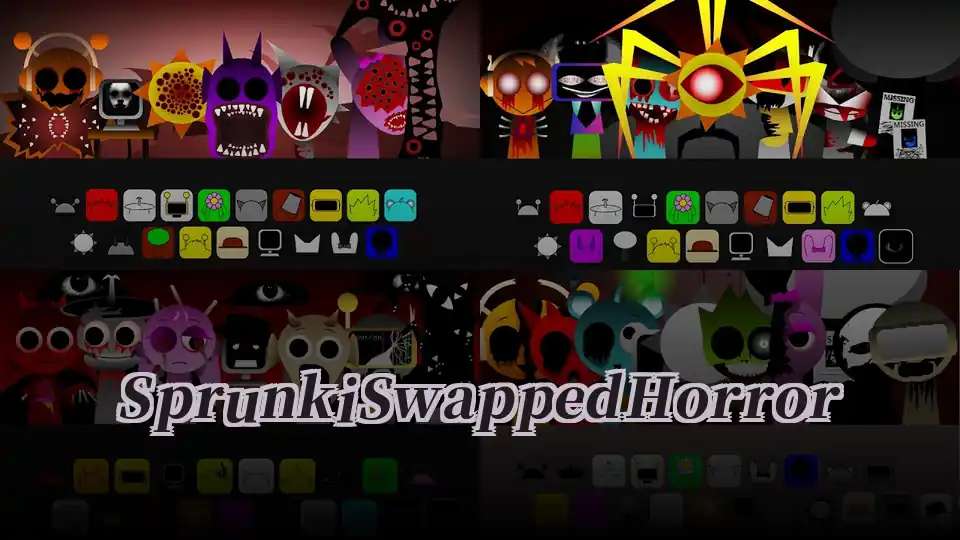 Sprunki Swapped Horror - fnaf.games Game