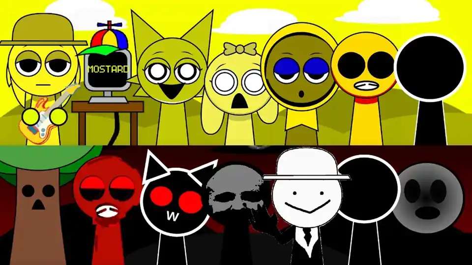 Sprunki Version Mostard - fnaf.games Game