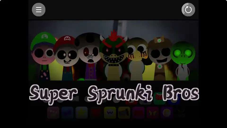 Super Sprunki Bros - fnaf.games Game