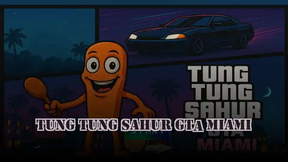 Tung Tung Sahur GTA Miami - fnaf.games Game