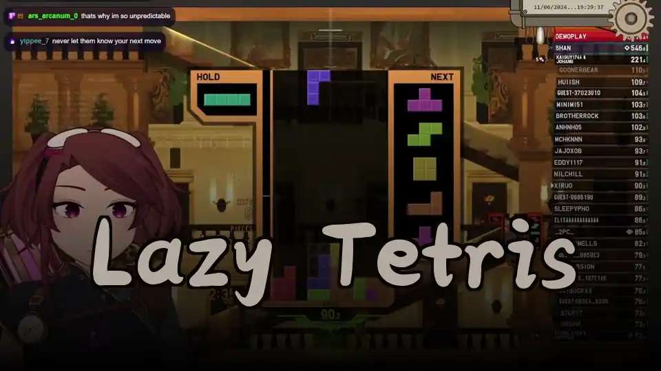 Lazy Tetris - fnaf.games Game