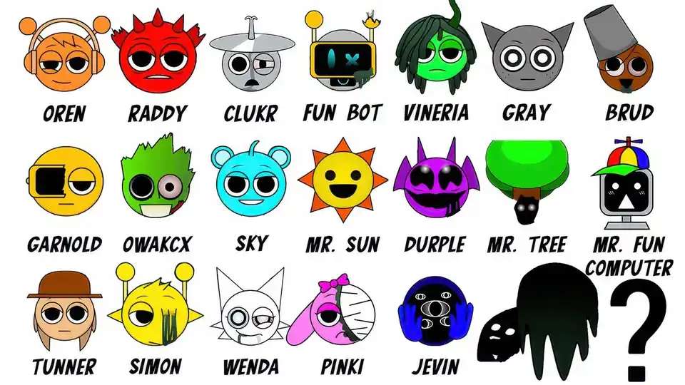 Paranormal Sprunki - fnaf.games Game