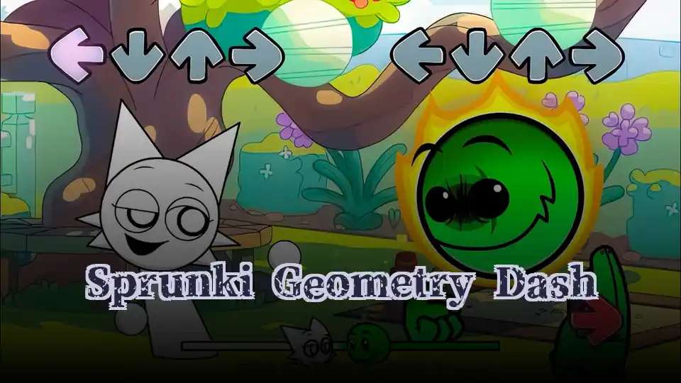 Sprunki Geometry Dash - fnaf.games Game