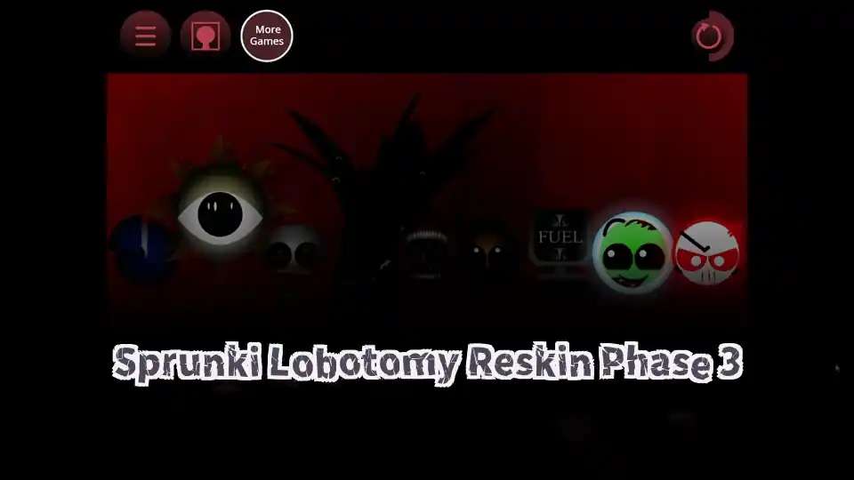 Sprunki Lobotomy Reskin Phase 3 - fnaf.games Game
