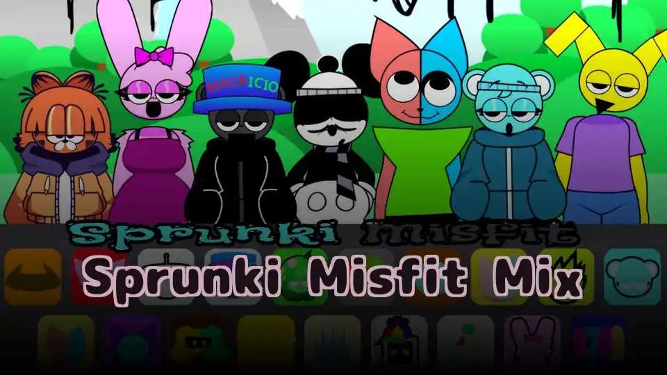 Sprunki Misfit Mix - fnaf.games Game