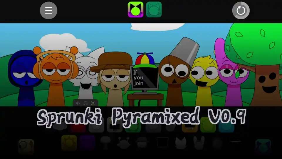 Sprunki Pyramixed V0.9 - fnaf.games Game