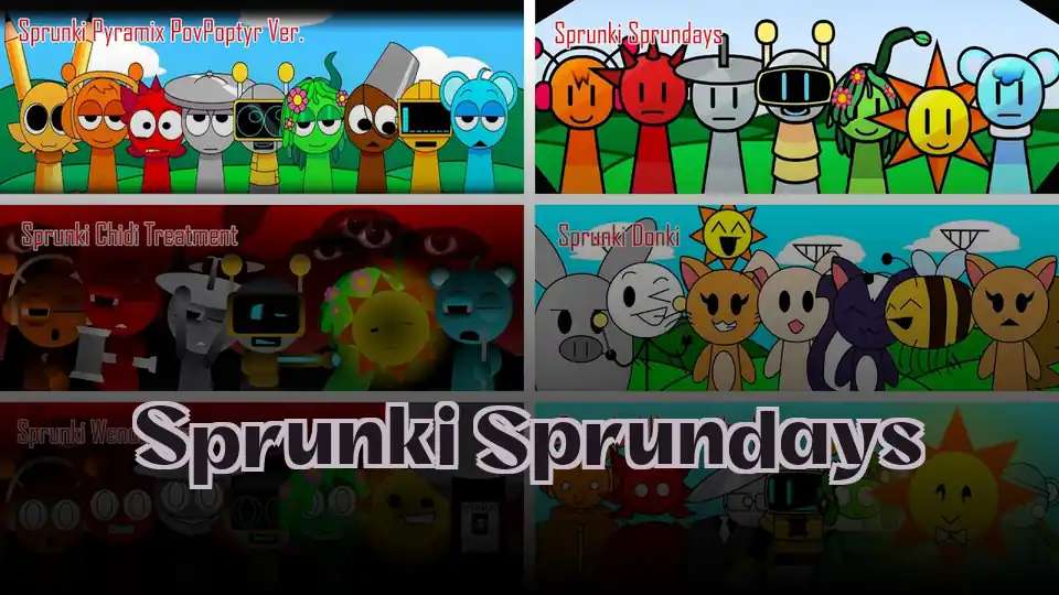 Sprunki Sprundays - fnaf.games Game