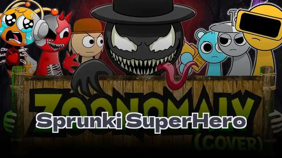 Sprunki SuperHero - fnaf.games Game